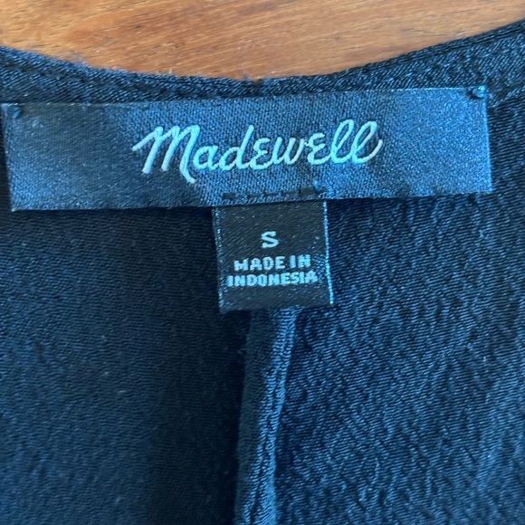 Madewell Heather Long-Sleeve Button-Front Mini Dress - Picture 6 of 11